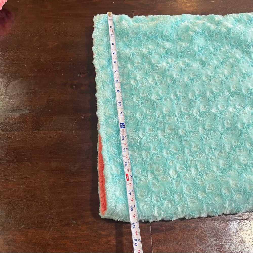 Cozy Mermaid Tail Blanket for Kids - Pink and Blue. By Tara’s Cozy Creations. - Picture 12 of 12